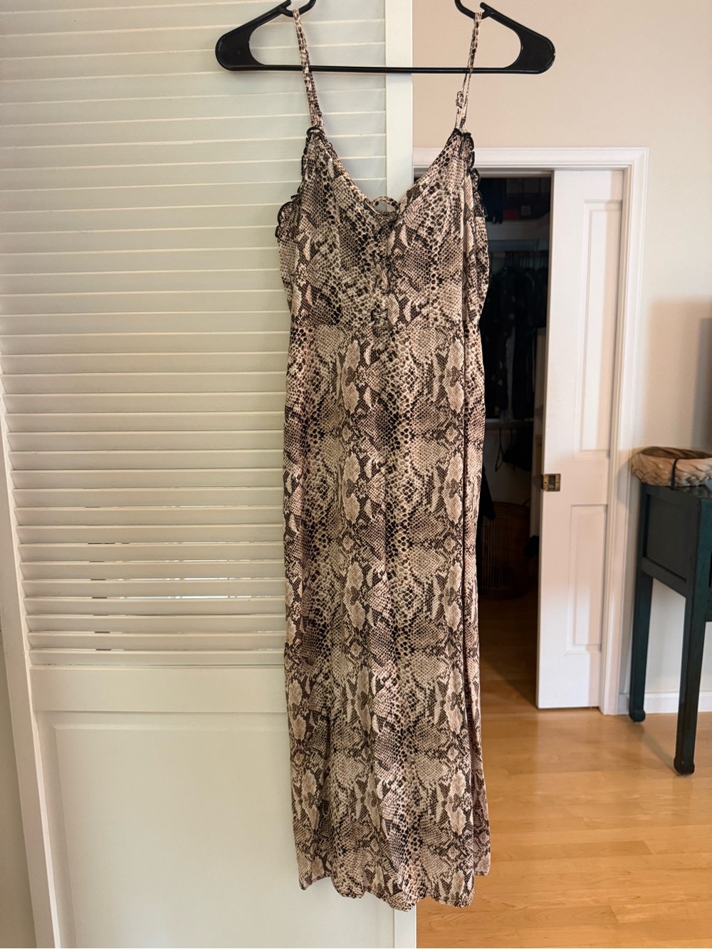 Wild Fable Snake Print Midi Dress